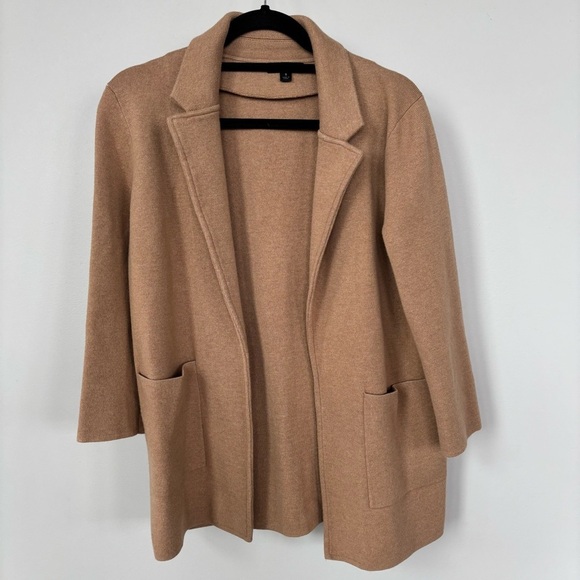 J. Crew Tan Open Front Blazer Size S - Picture 1 of 4